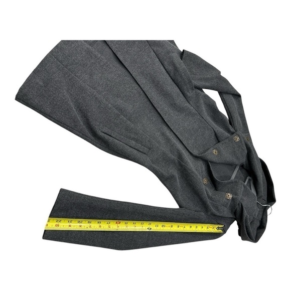 Betabrand Grey Hooded Mock Neck All Day Coat woman’s size S - Picture 9 of 12